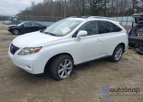 2011 Lexus Rx 350 z USA, uszkodzony, nr VIN JTJZK1BA9B2005067